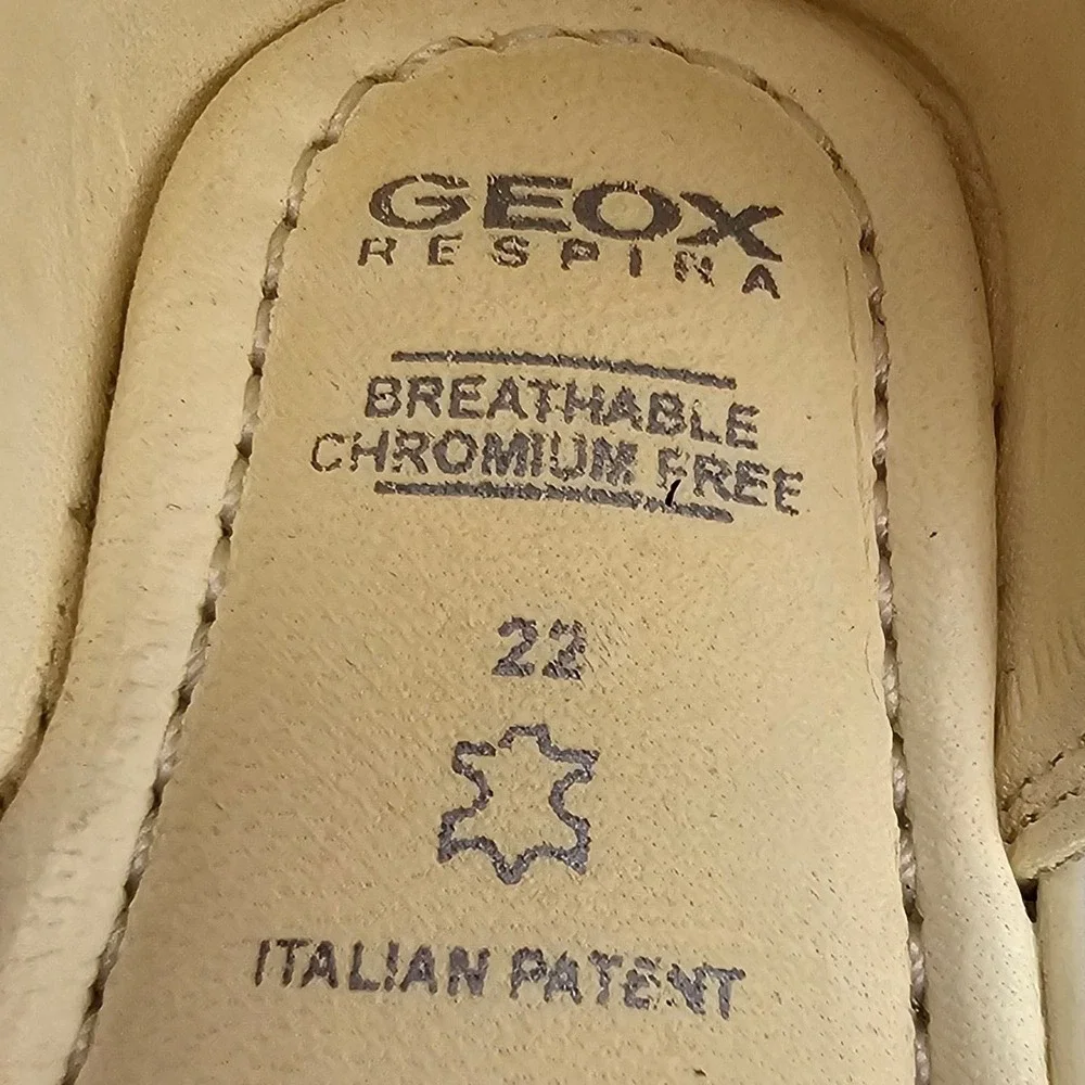 Geox Respira Toddler Girls Sandals Size 22 Silver Bow Hook‎ Loop